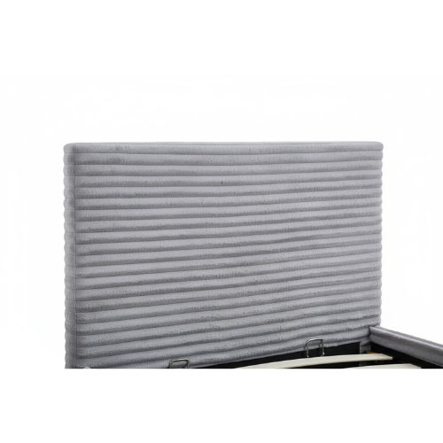 LIT COFFRE MAIA COTELE GRIS 90x190cm EURODESIGN L91CT-G90 - vue 4
