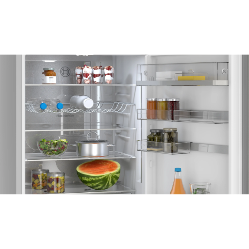 Série 4, Réfrigérateur combiné pose-libre, 203 x 70 cm, Inox BOSCH KGN49AIBT - vue 4