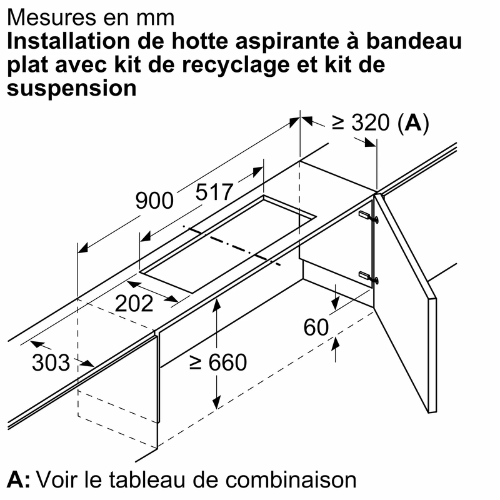 Accessoire pour hottes BOSCH DSZ4961 - vue 4