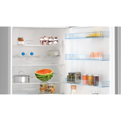 Série 4, Réfrigérateur combiné pose-libre, 193 x 70 cm, Inox BOSCH KGN56XLEB - vue 4