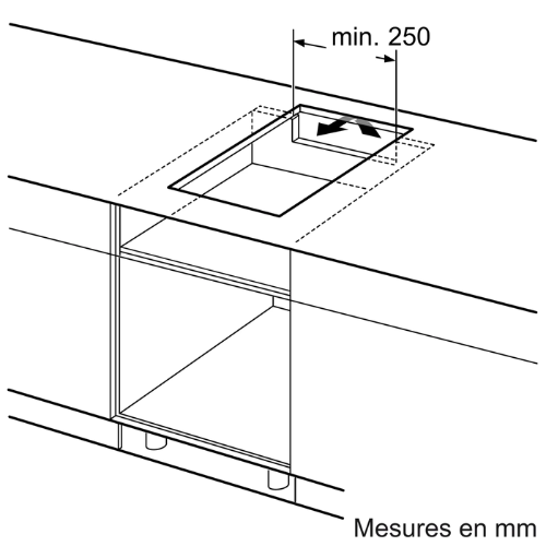 Domino vitrocéramique 30 cm Bosch PIB375FB1E - vue 7