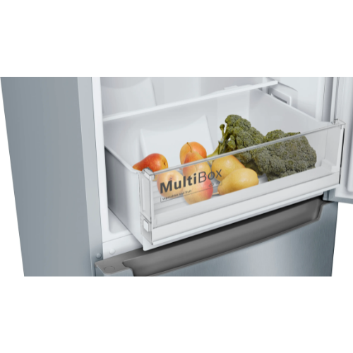 Réfrigérateur combiné pose-libre inox Bosch KGN33NLEB - vue 4