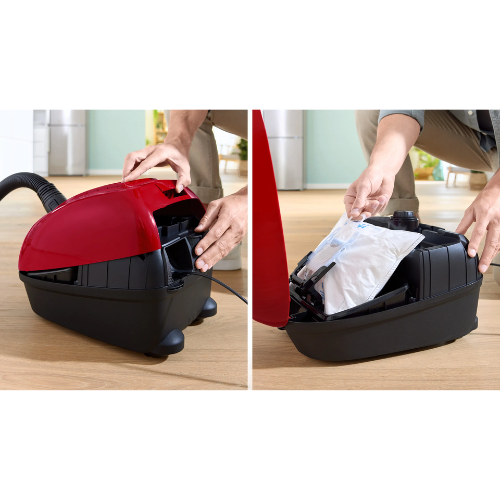 Série 4, Aspirateur avec sac, Rouge BOSCH BGB38RD2 - vue 4