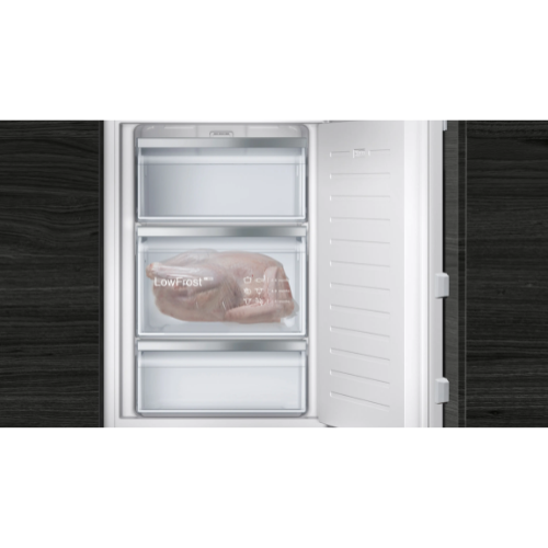 iQ500, Congélateur intégrable, 87.4 x 55.8 cm, Charnières pantographes softClose SIEMENS GI21VADE0 - vue 4