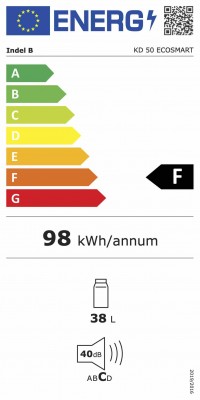 Indel B, KD50 Ecosmart Einbaukühlschrank