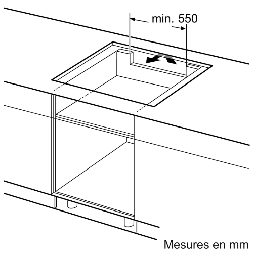 iQ100, Table à induction, 60 cm, Noir, sans cadre SIEMENS EH631BJB6E - vue 5
