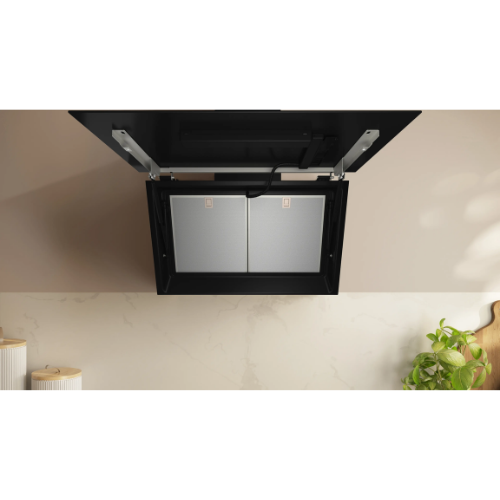 N 70, Hotte murale, 80 cm, Noir avec finition en verre NEFF D88IAN2S0 - vue 5