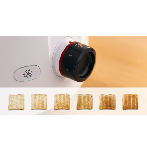 Toaster compact, MyMoment, Blanc BOSCH TAT2M121 - vue 2