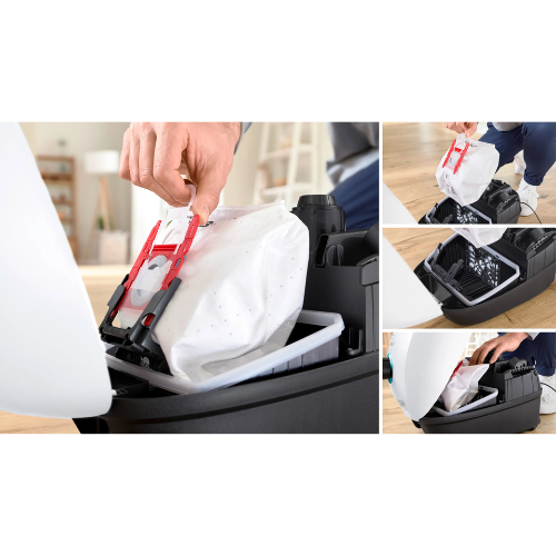 Série 4, Aspirateur avec sac, ProHygienic, Blanc BOSCH BGB41HYG1H - vue 5