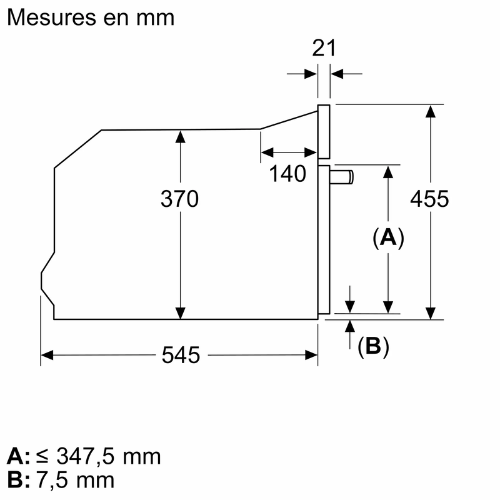 N 70, Micro-ondes intégrable, 60 x 45 cm, Inox NEFF C24GR3XN1 - vue 9