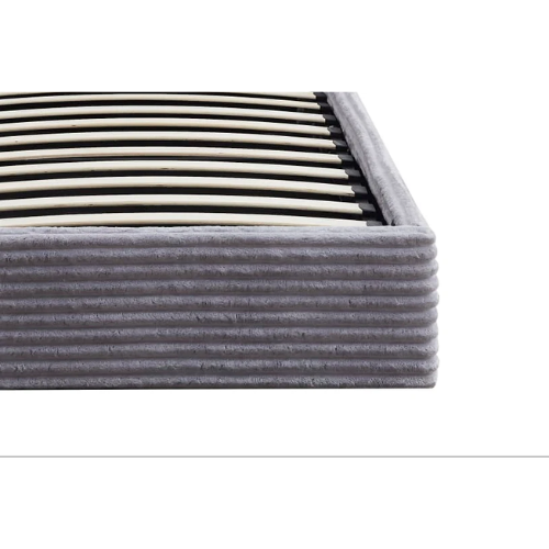LIT COFFRE MAIA COTELE GRIS 90x190cm EURODESIGN L91CT-G90 - vue 5