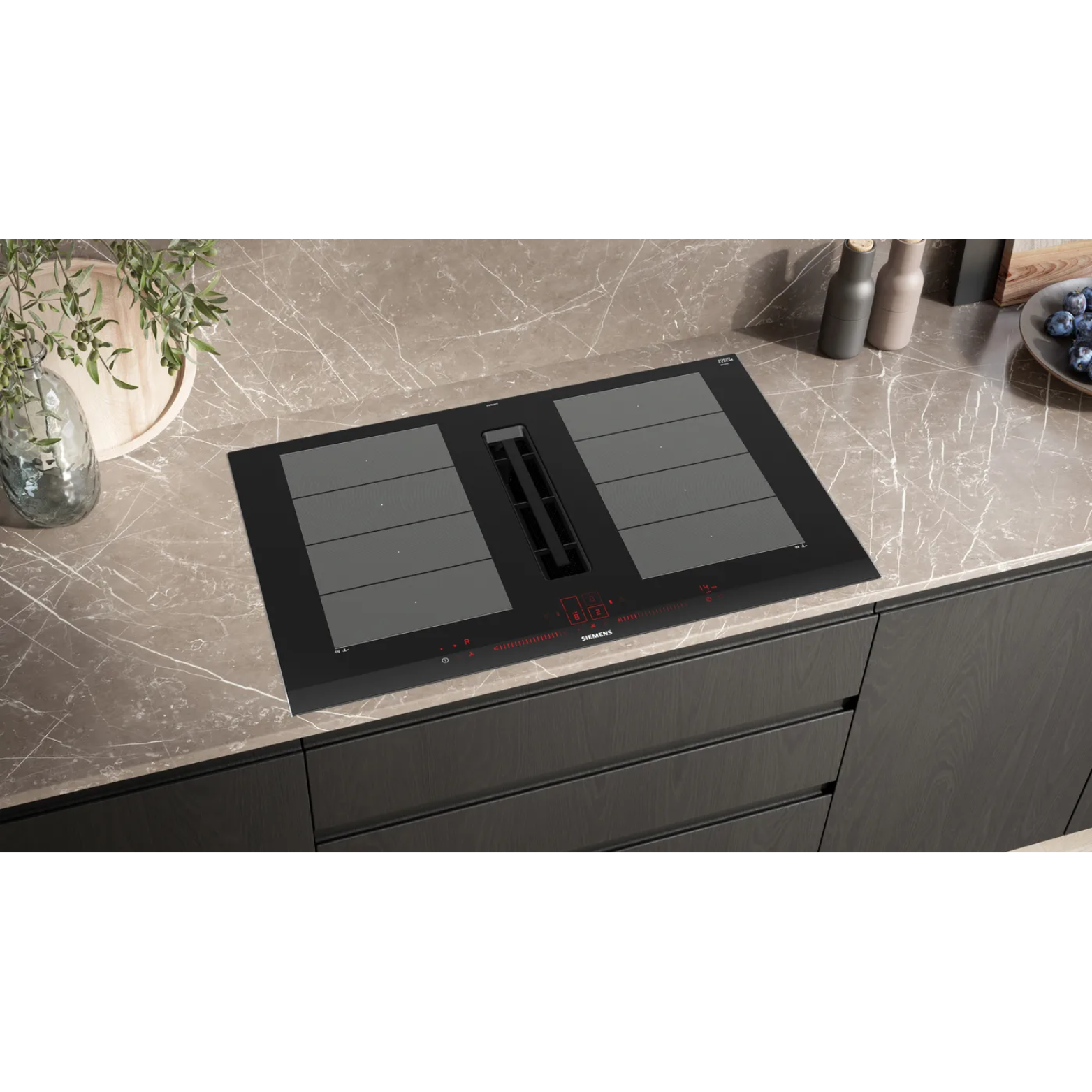IQ700, Table aspirante encastrable noir Siemens EX875LX67E - vue 5