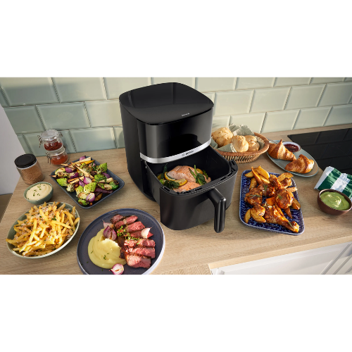 Série 4, Friteuse sans huile, Noir BOSCH MAFS2462B - vue 5