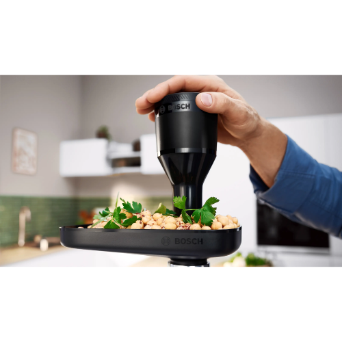 Série 6, Hachoir à viande, MultiPower, 2100 W, Noir, argent métallisé BOSCH MFWS640B - vue 6