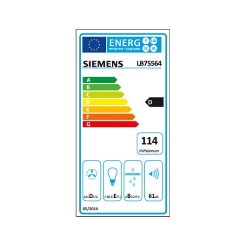 Groupe filtrant 75cm métallisé SIEMENS LB75564 - vue 5