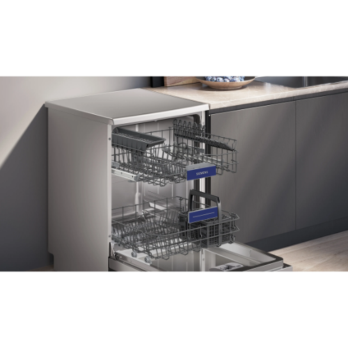 iQ300, Lave-vaisselle pose-libre, 60 cm, Acier brossé anti-traces SIEMENS SN23HI02KE - vue 5