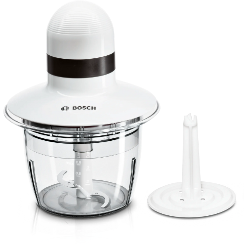 Mini hachoir, 400 W, Blanc, Anthracite BOSCH MMR08A1 - vue 5