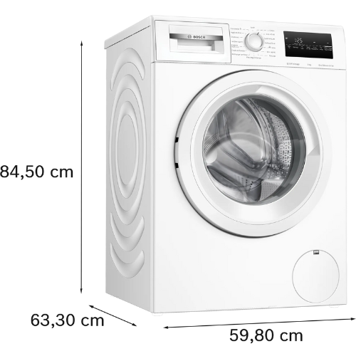 Série 4, Lave-linge front, 9 kg, 1400 trs/min BOSCH WAN28209FR - vue 5