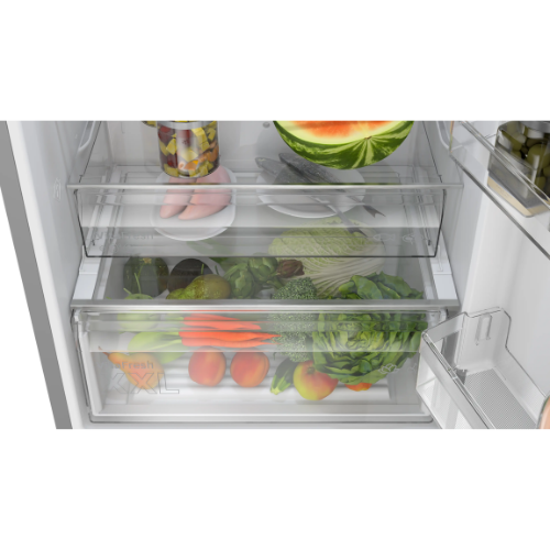 Série 4, Réfrigérateur combiné pose-libre, 203 x 70 cm, Couleur inox BOSCH KGN492LDF - vue 5