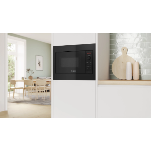 Série 2, Micro-ondes encastrable, Noir BOSCH BFL523MB4 - vue 5