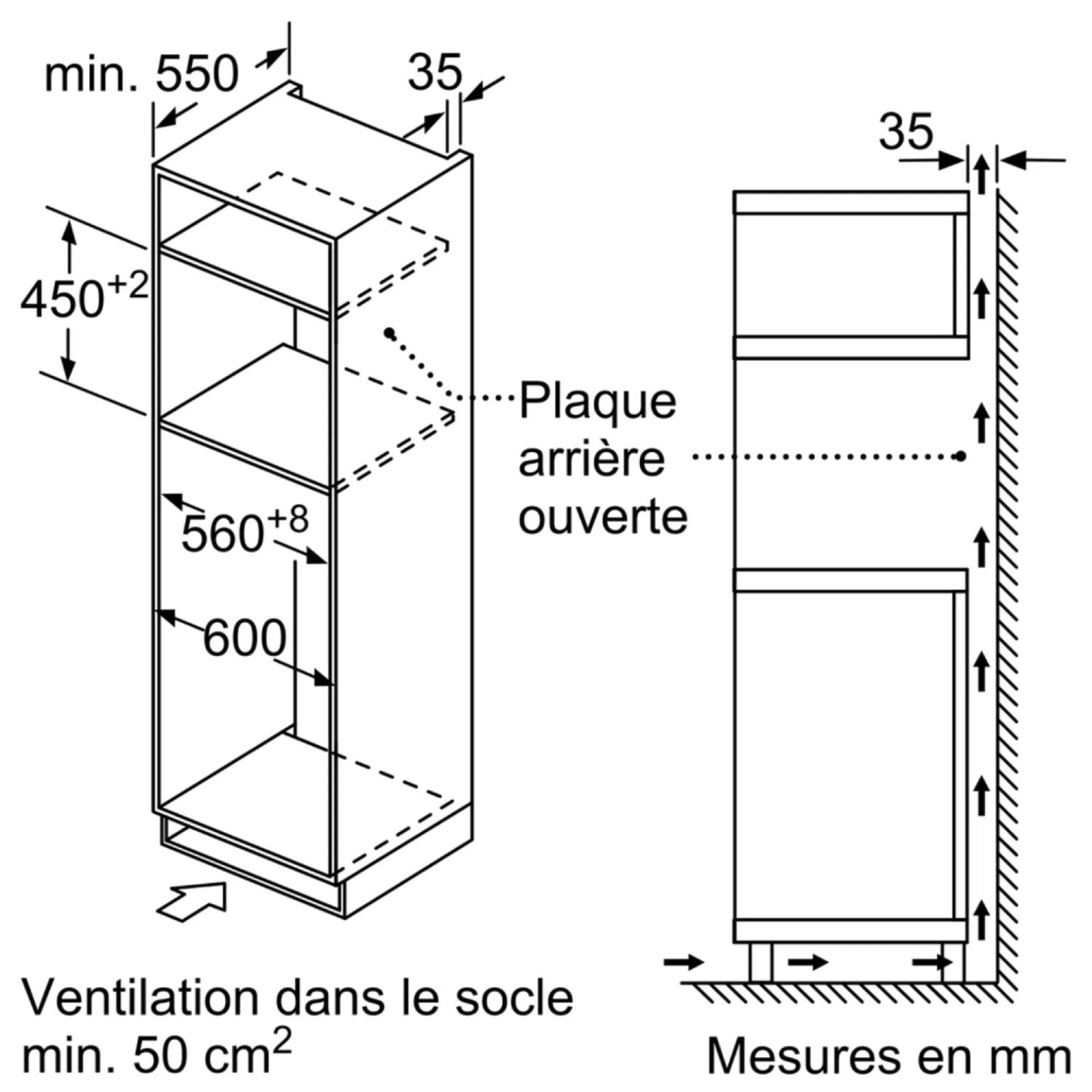 Four intégrable compact avec fonction micro-ondes inox Neff C1AMG84N0 - vue 12