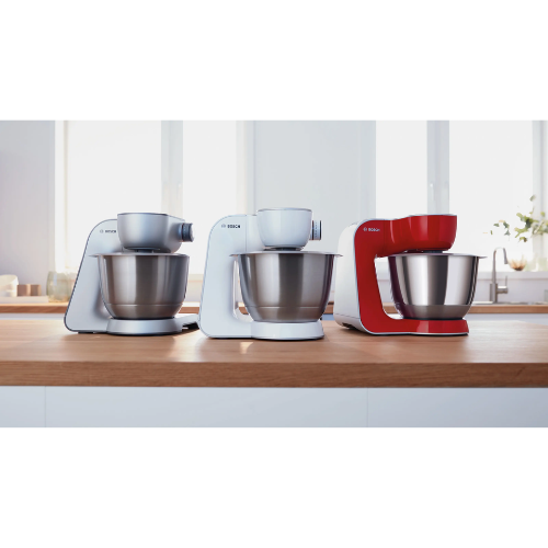 Série 4, Robot pâtissier, MUM 5, 1000 W, Blanc, argent BOSCH MUM58200E - vue 5