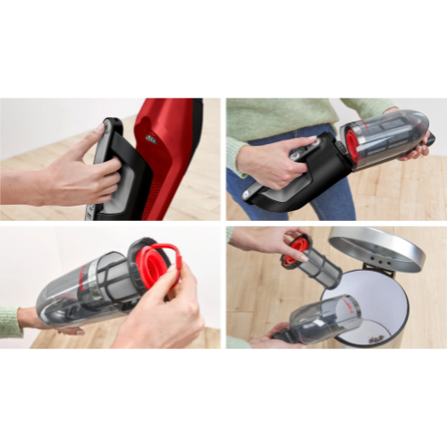 Série 4, Aspirateur rechargeable, Flexxo 28Vmax ProAnimal, Rouge BOSCH BBH3ZOO28 - vue 6