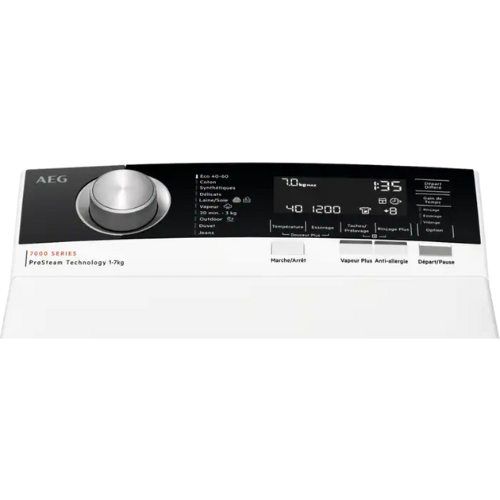 Lave-linge Top 7.0 kg AEG LTR7C7130AEM - vue 6
