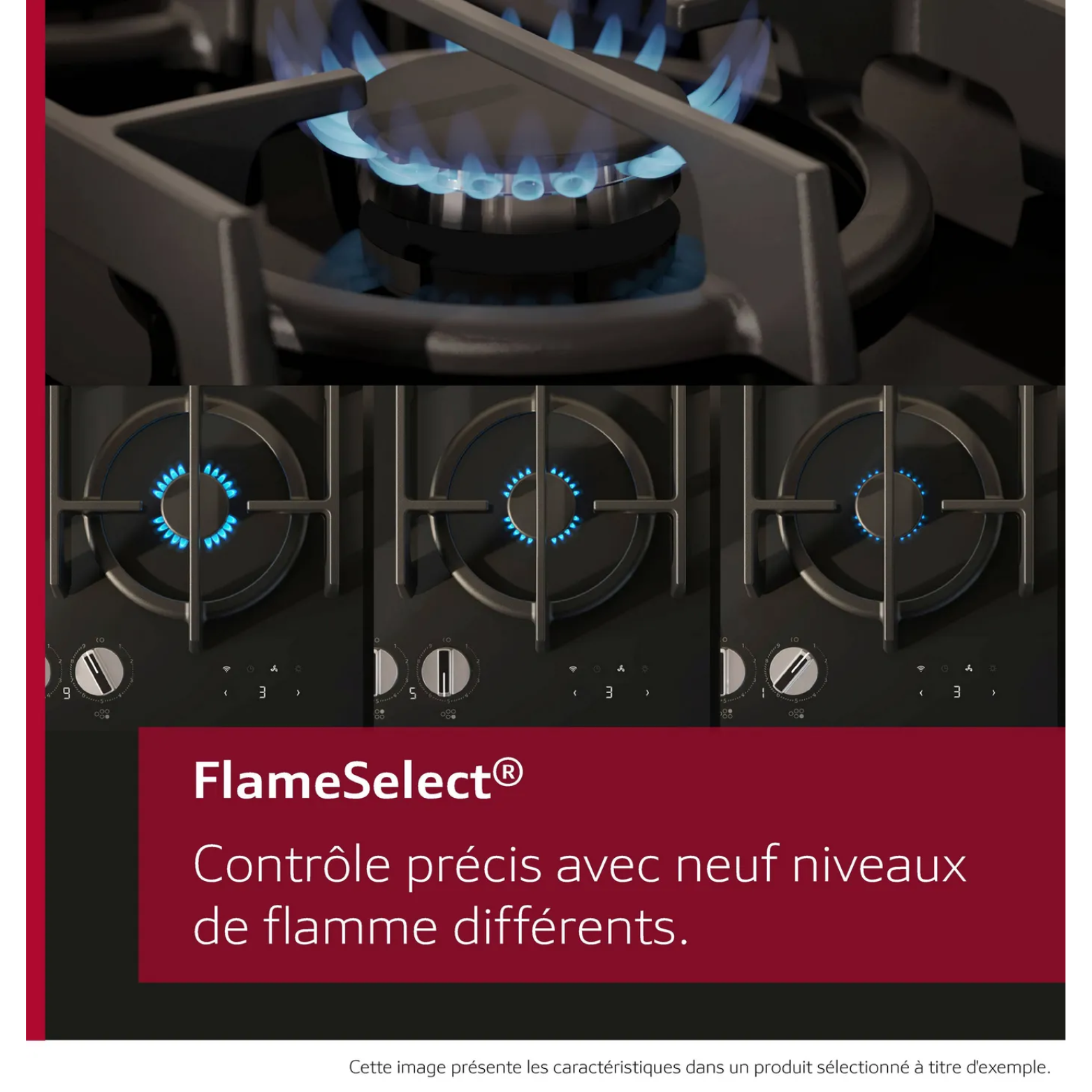 N 70, Table gaz, 60 cm, Inox NEFF T26CIP8N0 - vue 6