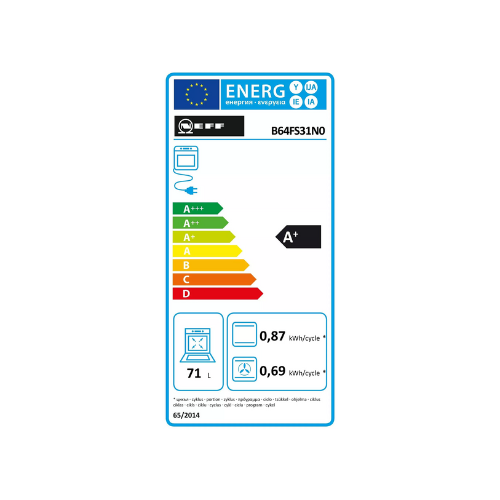 N 90, Four intégrable vapeur, 60 x 60 cm, Inox NEFF B64FS31N0 - vue 6