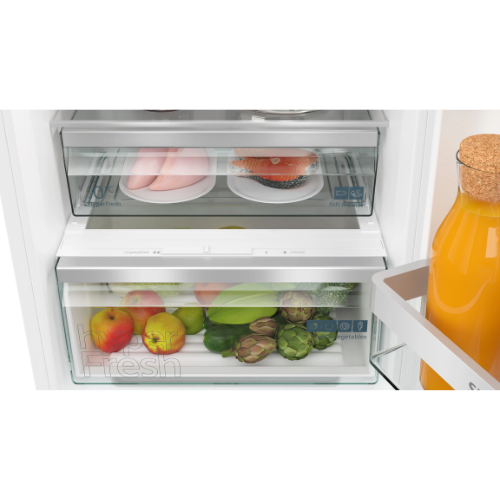 iQ300, Réfrigérateur combiné intégrable, 177.2 x 54.1 cm SIEMENS KI86NVFE0 - vue 6