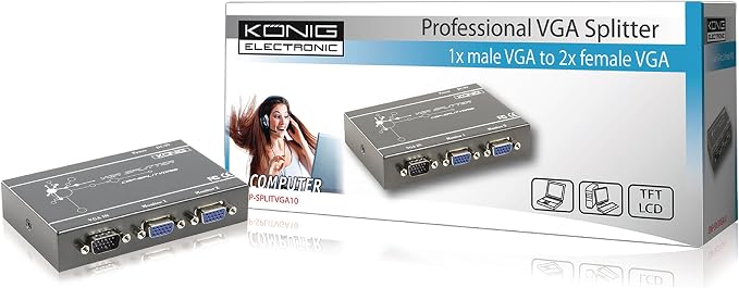 Câble - König  CMP- SPLTVGA10UEM
