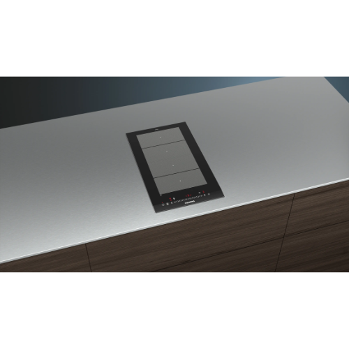 Table de cuisson Flex Induction, 30 cm, Noir Siemens EX375FXB1E - vue 3