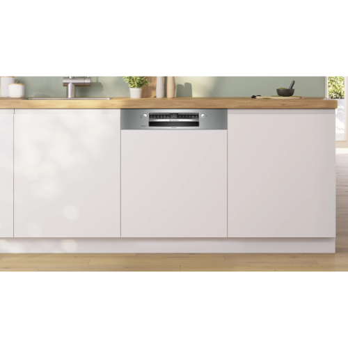 Série 4, Lave-vaisselle encastrable avec bandeau, 60 cm, Acier brossé BOSCH SMI4HCS07E - vue 2