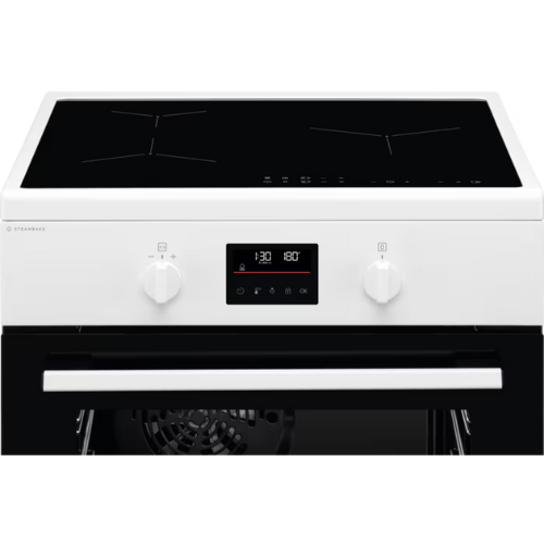 Cuisinière Induction 3 foyers 60x60cm SteamBake ELECTROLUX EKI668900WEM - vue 4