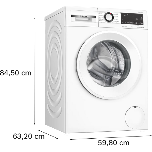 Série 6, Lave-linge front, 9 kg, 1400 trs/min BOSCH WGG244Z3FR - vue 7