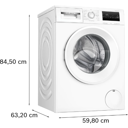 Série 4, Lave-linge front, 9 kg, max. 1400 tr/min BOSCH WAN2827ZFR - vue 7