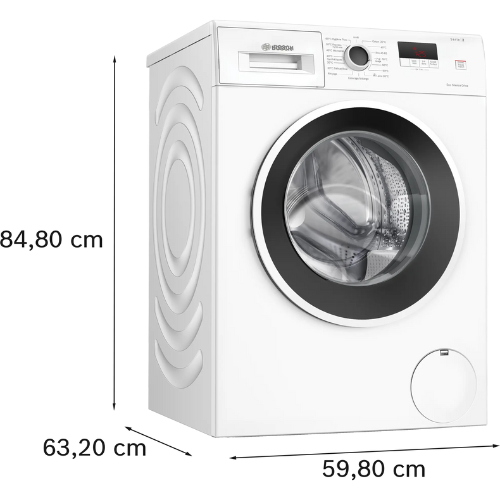Série 2, Lave-linge front, 8 kg, max. 1200 tr/min BOSCH WGE03203FR - vue 7
