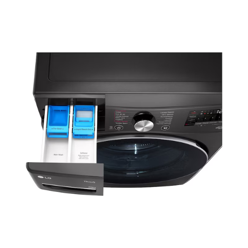 Lave-linge frontale 20kg TurboWash Steam AI DD LG F20P12BST - vue 4