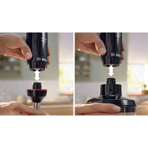 Série 4, Mixeur plongeant, ErgoMaster, 1000 W, Noir, Anthracite BOSCH MSM4B621 - vue 7