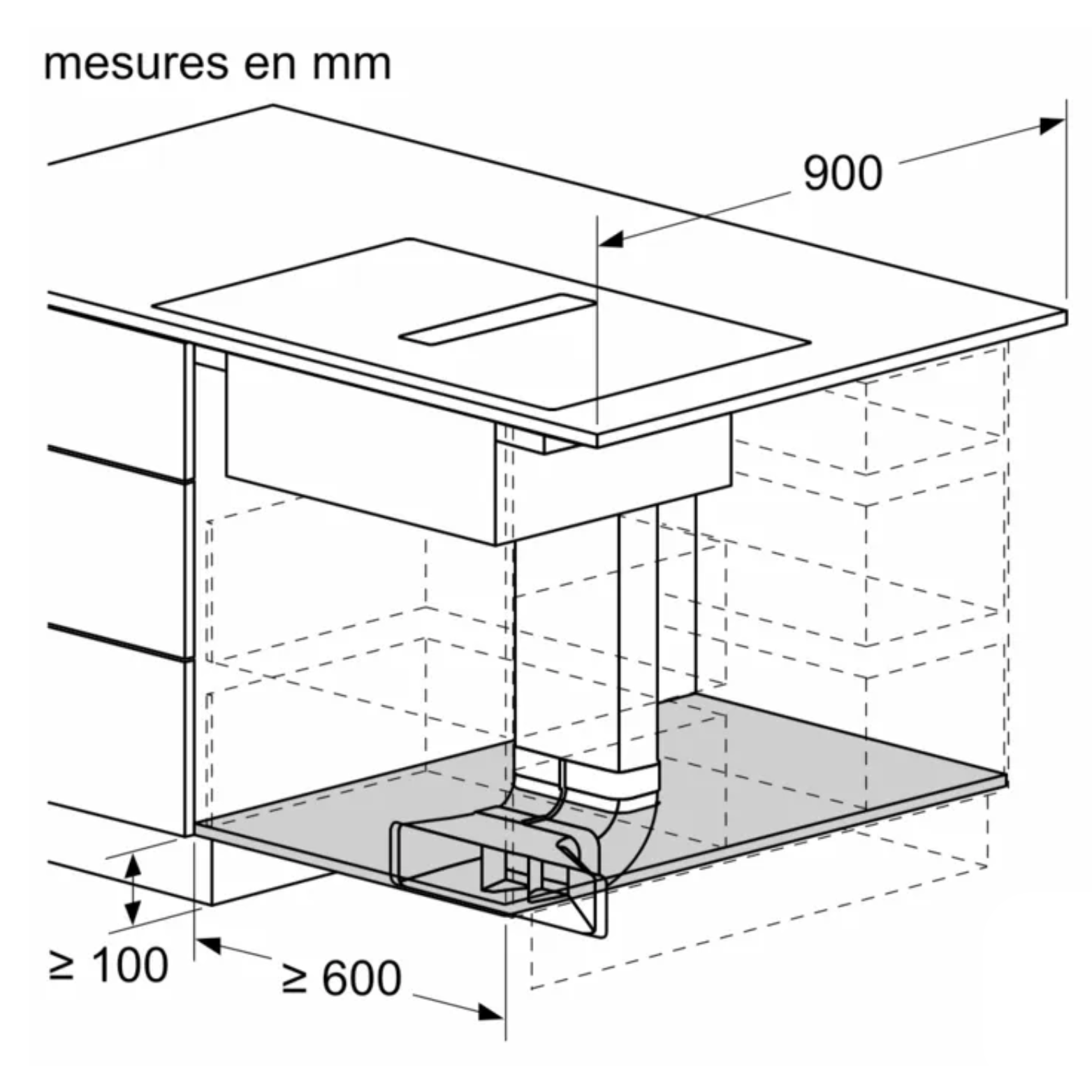 Série 6, Table induction aspirante, 80 cm, sans cadre BOSCH PVQ811H26E - vue 9