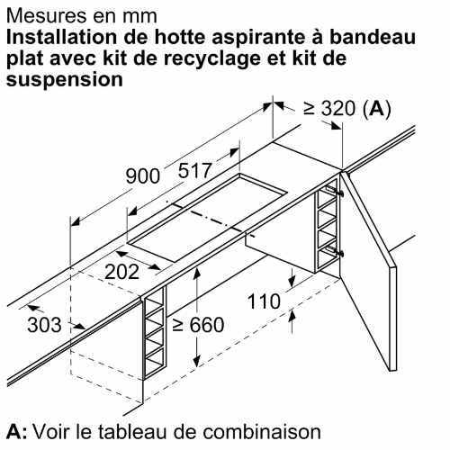Accessoire pour hottes BOSCH DSZ4961 - vue 7