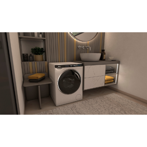 Lave-linge Mini Drum Compact 5 kg HAIER HW50-BP12307-S - vue 7
