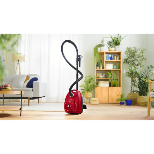 Série 4, Aspirateur avec sac, Rouge BOSCH BGB38RD2 - vue 7