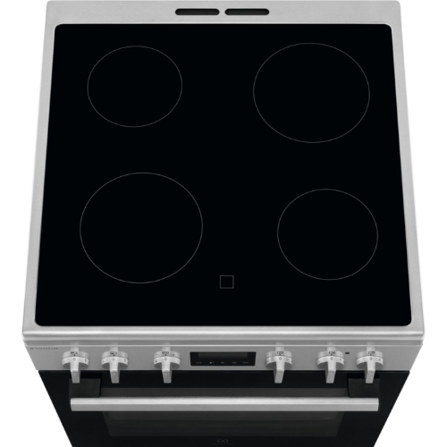 Cuisinière Vitrocéramique 4 foyers 60x60cm SteamBake ELECTROLUX EKR664900XEM - vue 3