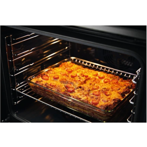 Cuisinière Vitrocéramique 4 foyers Noire 50x60 Multifonction ELECTROLUX EKR524211KEM - vue 4
