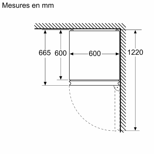 Série 4, Réfrigérateur combiné pose-libre, 203 x 60 cm, Acier brossé noir anti-traces, Total No Frost BOSCH KGN392XCF - vue 8