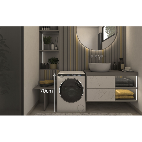 Lave-linge Mini Drum Compact 5 kg HAIER HW50-BP12307-S - vue 8