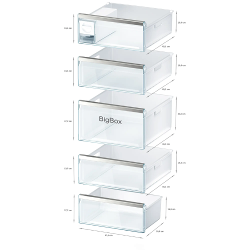 Congélateur armoire no frost pose-libre 190 X 70 cm blanc serie 6, Bosch GSN58AWEV - vue 8