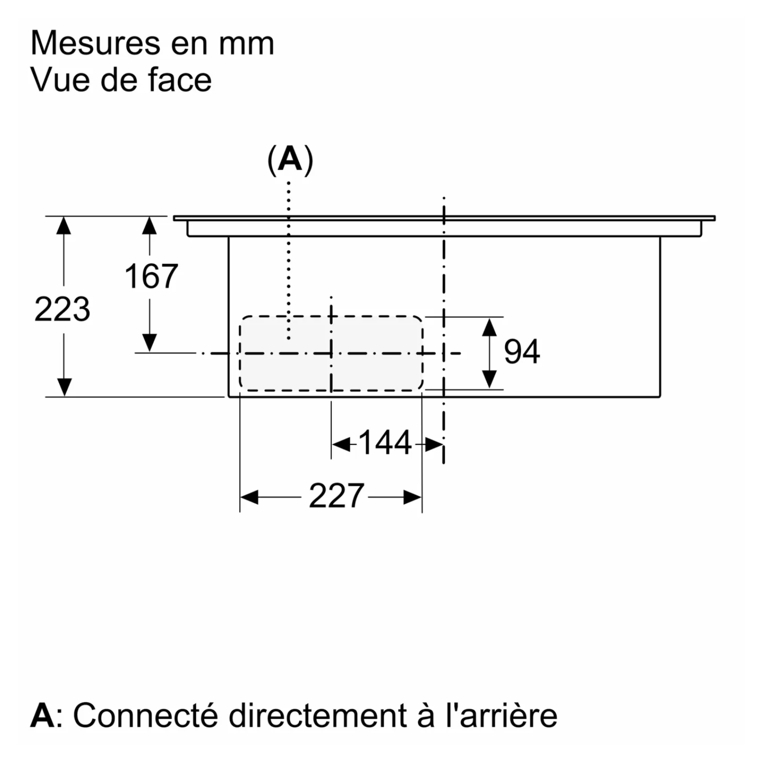N 70, Table induction aspirante, 70 cm, avec cadre NEFFD V57THQ4L0 - vue 9